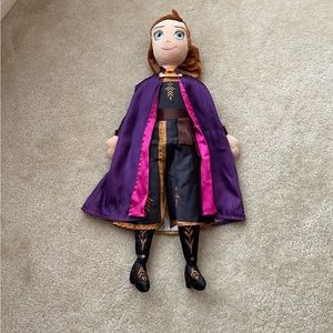 Disney - Large Stuffed Soft Anna Doll - Frozen